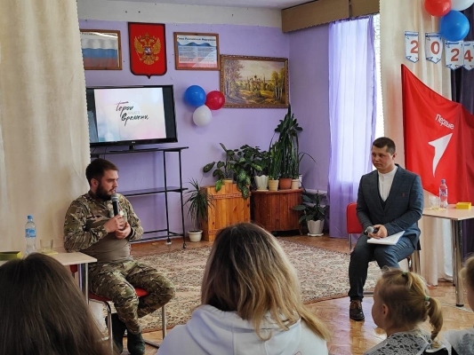 Волонтеры Победы Владимирской области встретились с Героем нашего времени